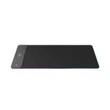 Porodo PDX115-BK RGB Gaming Mouse Pad With 15W Fast Wireless Charger - Black