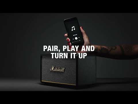 A Video Of Marshall Acton III - Bluetooth Speaker System