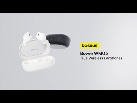 A Video Of Baseus Bowie WM03 - True Wireless Earphones