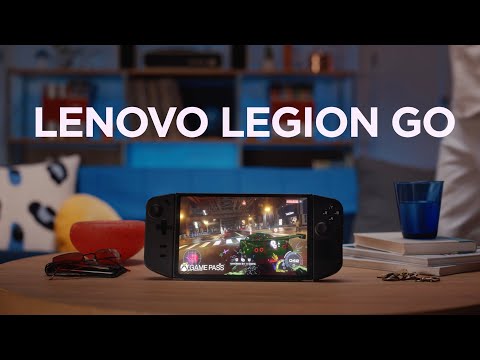 A Video Of Lenovo Legion Go 8APU1 Handheld Gaming Console - AMD Ryzen Z1 Extreme, 16GB LPDDR5X RAM, 512GB PCIe 4.0 NVMe Storage, 8.8