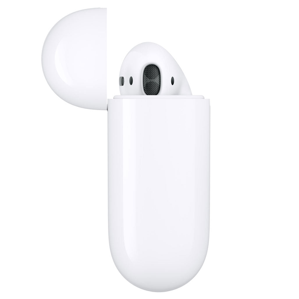 A Photo Of Apple AirPods (2nd Generation) with Lightning Charging Case – Wireless Bluetooth Earbuds for Seamless Connectivity and High-Quality Audio