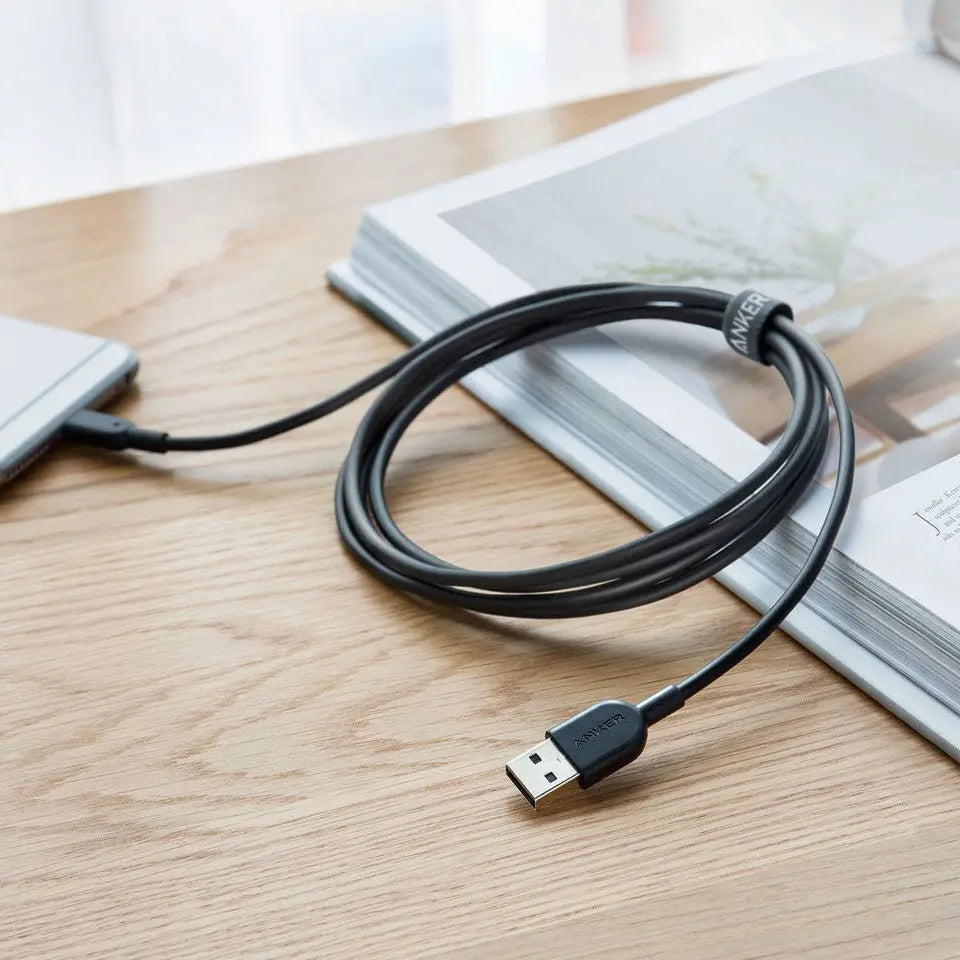 A Photo Of Anker PowerLine II USB A to Lightning Cable