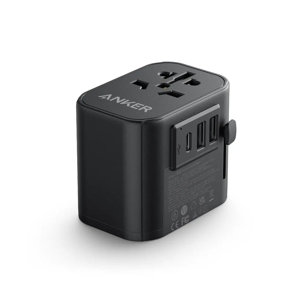 A Photo Of Anker Charger PowerExtend Travel Adapter 30W With USB C Charger | AN.A9212K11.BK