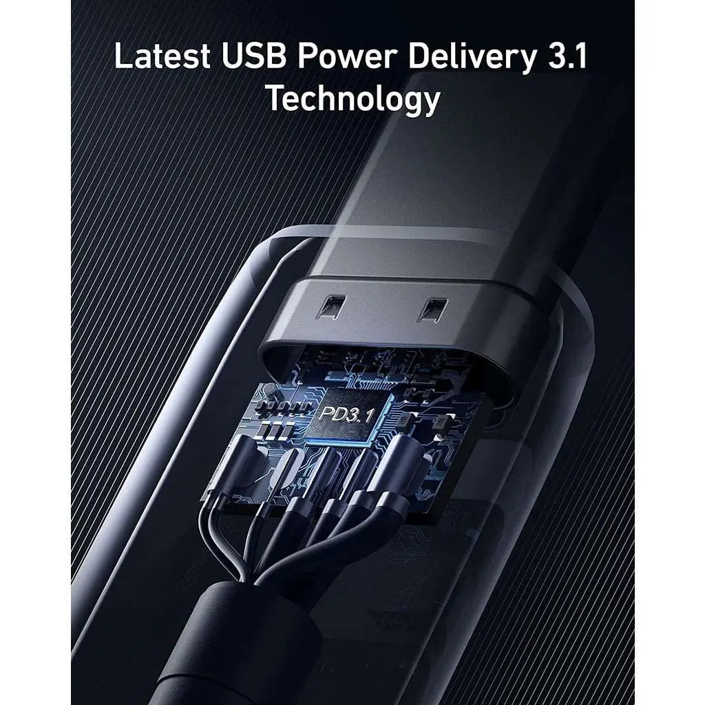 A Photo Of Anker 765 PowerLine USB C to USB C Cable Fast Charging 140W 2m | AN.A8866HA1.GY