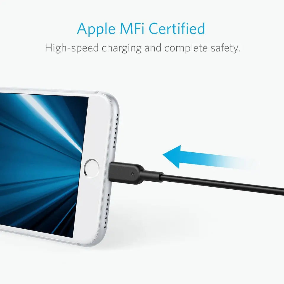 A Photo Of Anker PowerLine II USB A to Lightning Cable