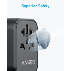 A Photo Of Anker Charger PowerExtend Travel Adapter 30W With USB C Charger | AN.A9212K11.BK