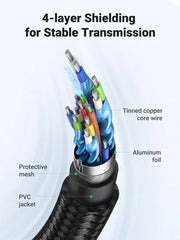 A Photo Of UGREEN 4K HDMI Cable 4K@60Hz HDMI Lead ARC HDR 3D | 40408