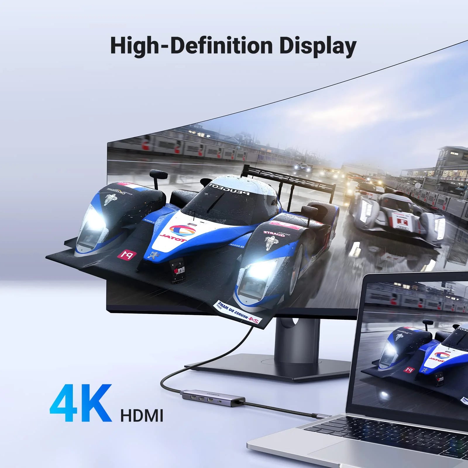 A Photo Of Ugreen 5-in-1 USB-C Hub (100W PD, 4K@30Hz HDMI) | CM511