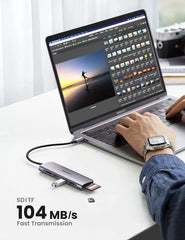 A Photo Of Ugreen 6-in-1 4K HDMI USB C Hub | CM511