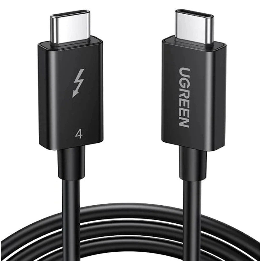 A Photo Of Ugreen USB-C To USB-C Thunderbolt 4 Cable - 100W / 8K 60Hz / 40Gb/s| US501