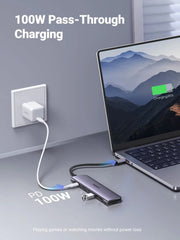 A Photo Of UGREEN Revodok 1071 7-in-1 USB-C Hub (95W PD, 4K@30Hz HDMI) | CM195