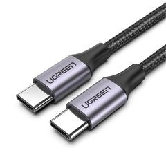 A Photo Of Ugreen US161 - 50751 USB-C 3.1 Cable 1.5m - Ultra-Fast 10Gb/s Data Transfer with 4K Video Support