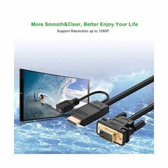 A Photo Of Ugreen 1.5M HDMI Male to VGA Male Converter Cable | MM101