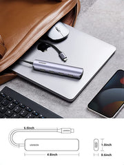 A Photo Of Ugreen USB C 5 in 1 Multiport Hub Ultra Slim | CM417