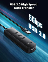 A Photo Of Ugreen USB Hub 3.0, 4 Port USB Extender with 1M Long Cable | CM416