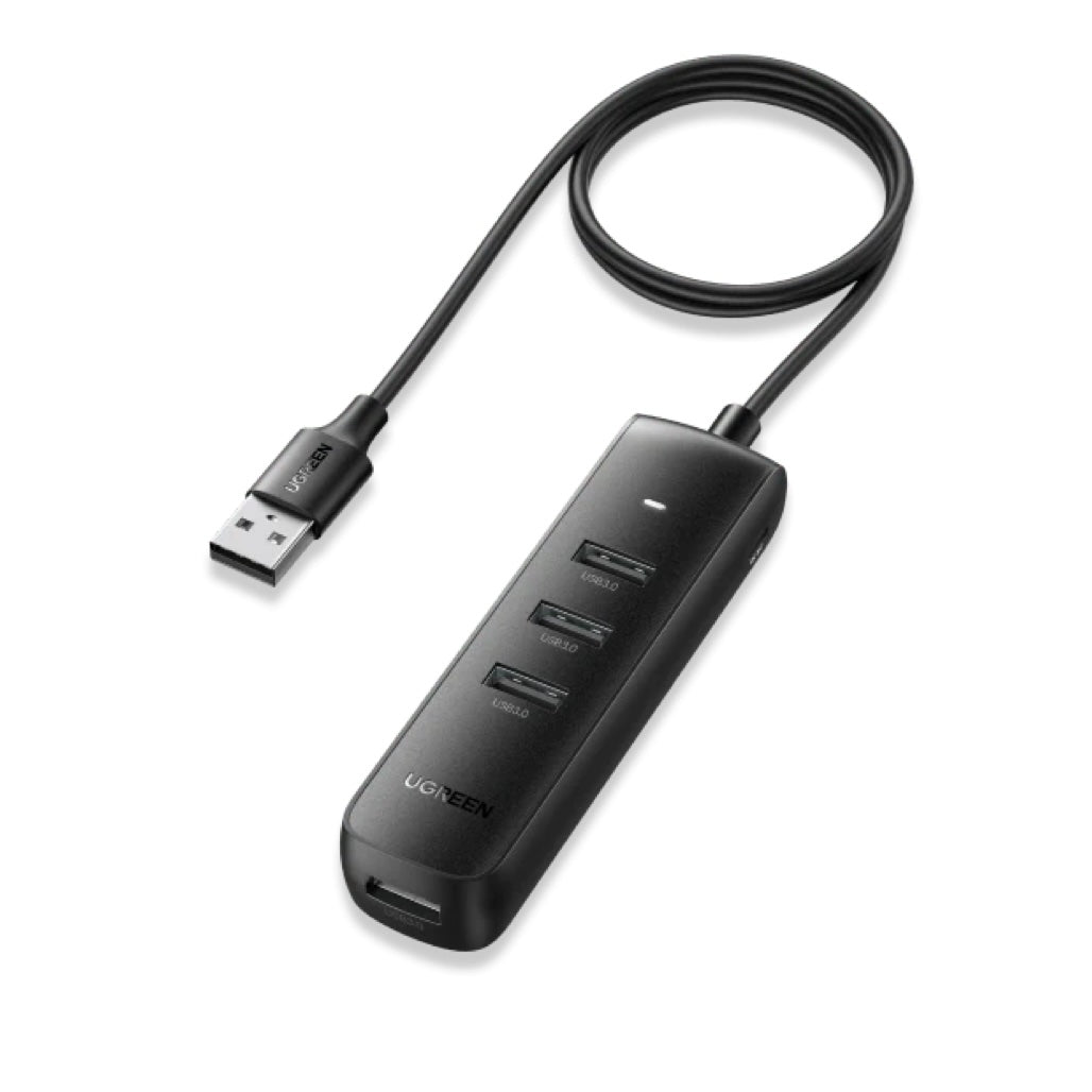 A Photo Of Ugreen USB Hub 3.0, 4 Port USB Extender with 1M Long Cable | CM416